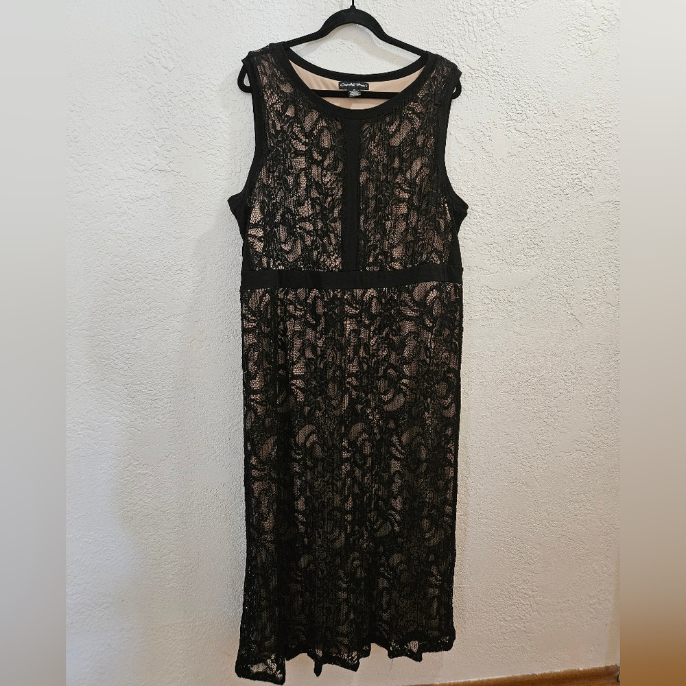 Black lace formal